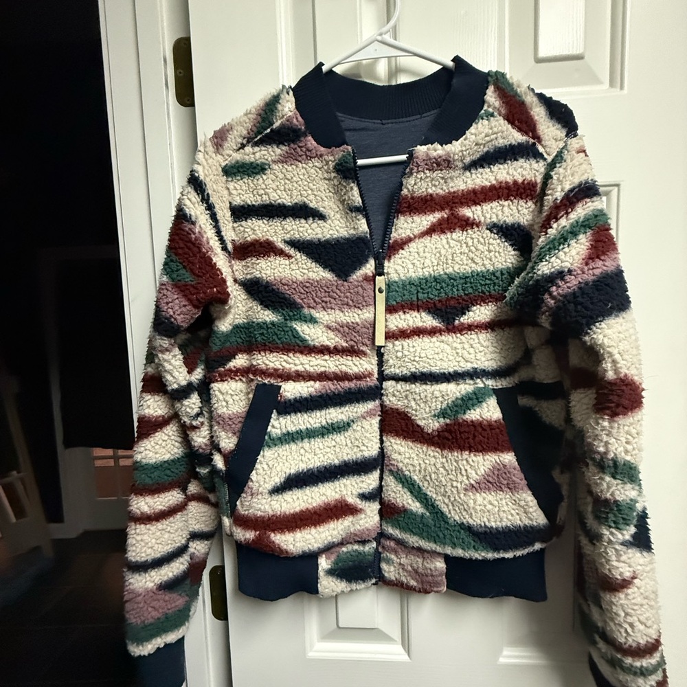 Prana Multicolor Patterned Jacket - image 2